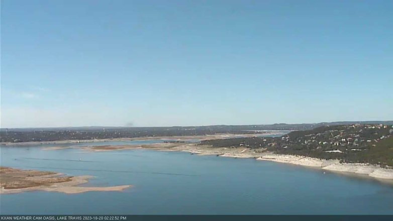 Lake Travis webcam, October 20, 2023 2:25 PM CT