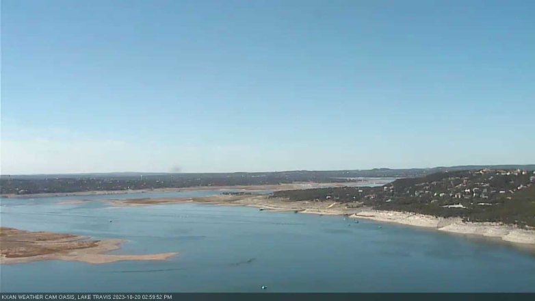 Lake Travis webcam, October 20, 2023 3:00 PM CT