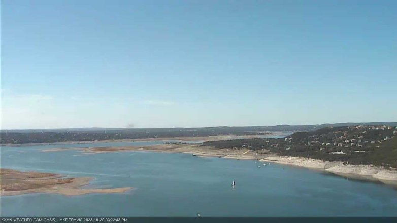 Lake Travis webcam, October 20, 2023 3:25 PM CT