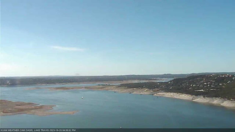Lake Travis webcam, October 20, 2023 4:00 PM CT