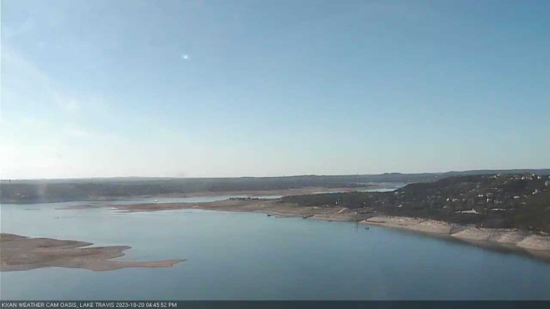 Lake Travis webcam, October 20, 2023 4:45 PM CT
