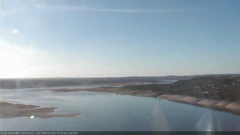 Lake Travis webcam, October 20, 2023 5:25 PM CT