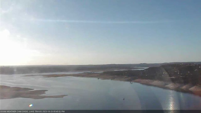 Lake Travis webcam, October 20, 2023 5:45 PM CT