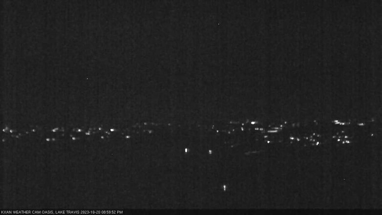Lake Travis webcam, October 20, 2023 9:00 PM CT