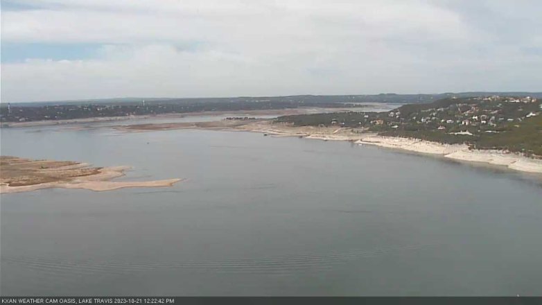 Lake Travis webcam, October 21, 2023 12:25 PM CT