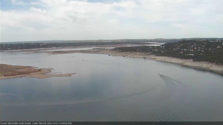 Lake Travis webcam, October 21, 2023 1:00 PM CT