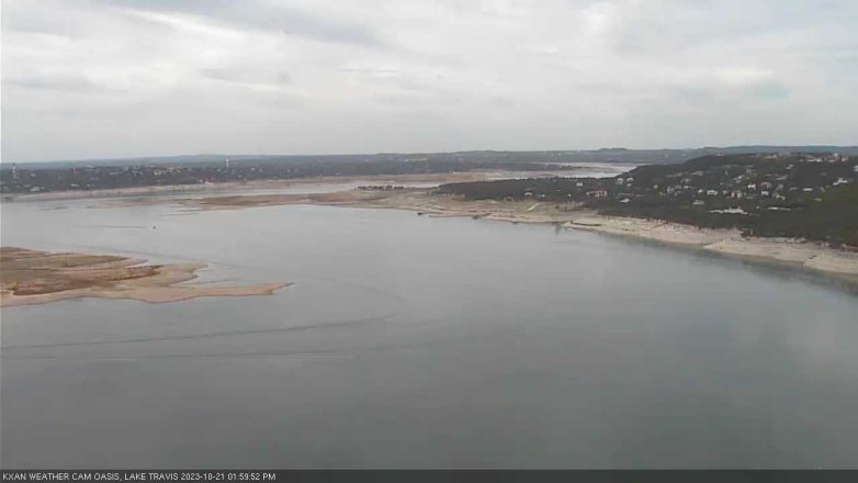Lake Travis webcam, October 21, 2023 2:00 PM CT