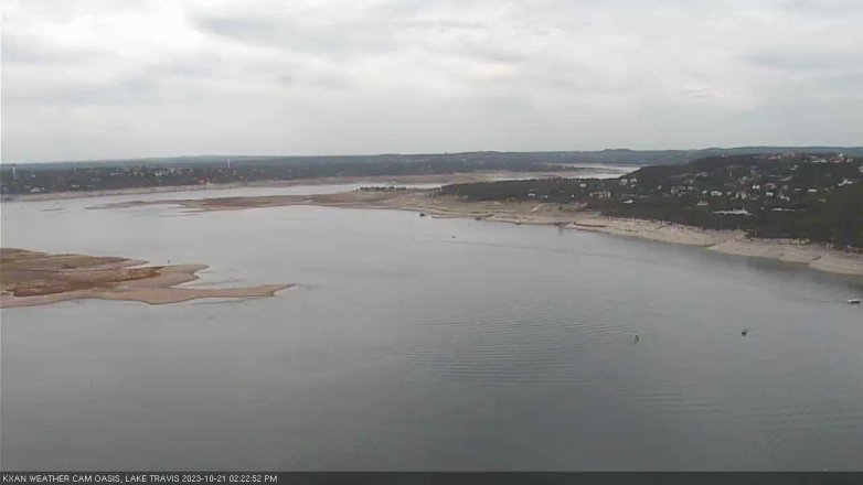 Lake Travis webcam, October 21, 2023 2:25 PM CT