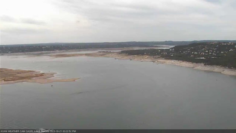 Lake Travis webcam, October 21, 2023 3:25 PM CT