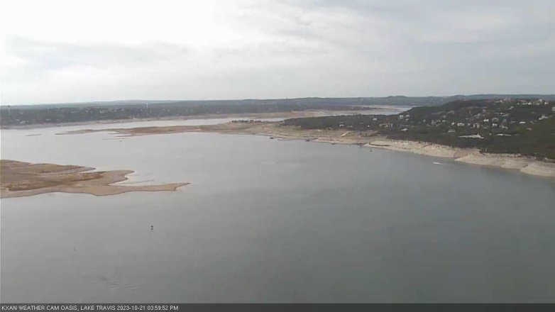 Lake Travis webcam, October 21, 2023 4:00 PM CT