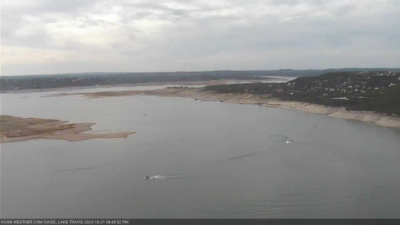 Lake Travis webcam, October 21, 2023 4:45 PM CT