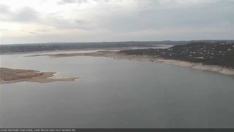 Lake Travis webcam, October 21, 2023 5:00 PM CT
