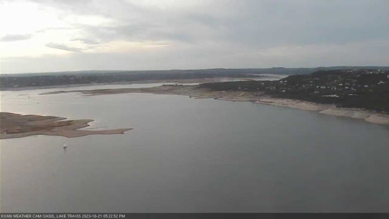 Lake Travis webcam, October 21, 2023 5:25 PM CT