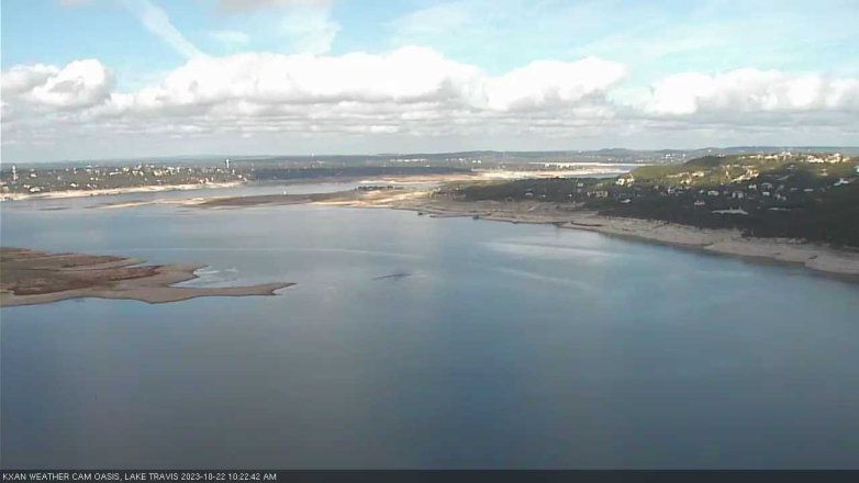 Lake Travis webcam, October 22, 2023 10:25 AM CT