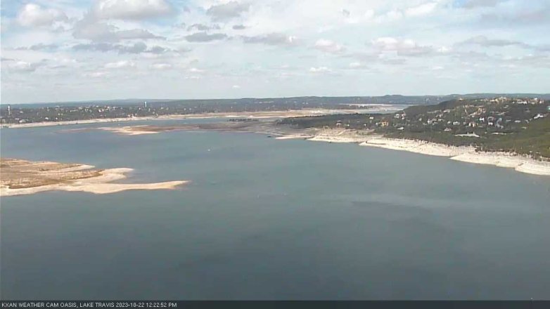 Lake Travis webcam, October 22, 2023 12:25 PM CT