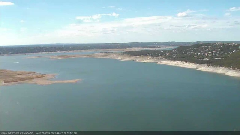 Lake Travis webcam, October 22, 2023 3:00 PM CT