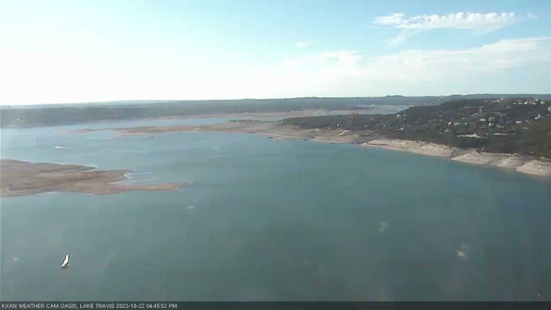 Lake Travis webcam, October 22, 2023 4:45 PM CT