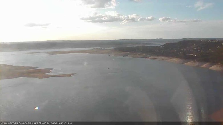 Lake Travis webcam, October 22, 2023 6:00 PM CT