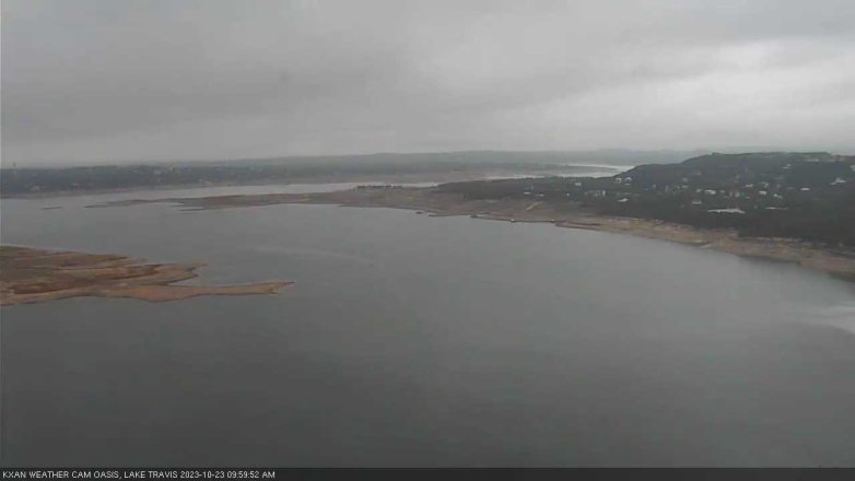 Lake Travis webcam, October 23, 2023 10:00 AM CT