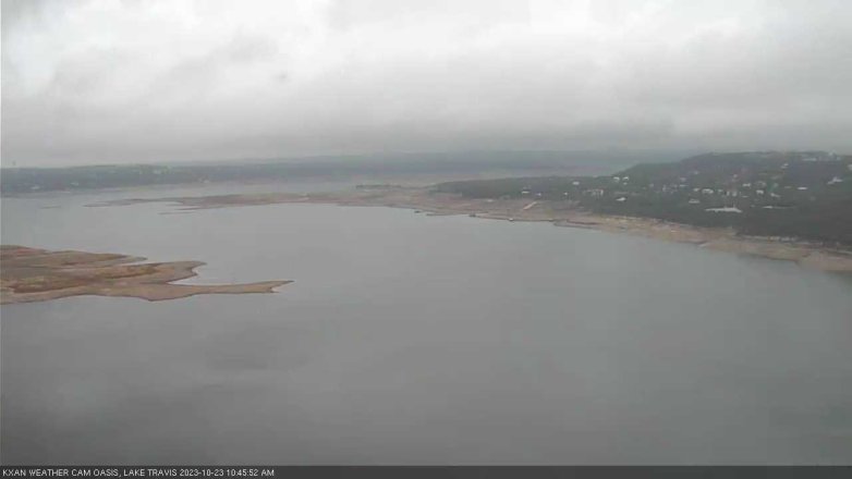 Lake Travis webcam, October 23, 2023 10:45 AM CT