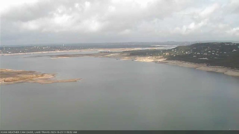 Lake Travis webcam, October 23, 2023 12:00 PM CT