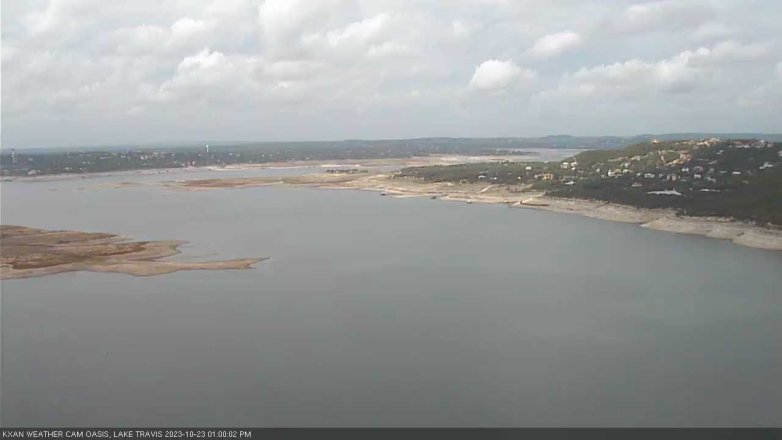 Lake Travis webcam, October 23, 2023 1:00 PM CT