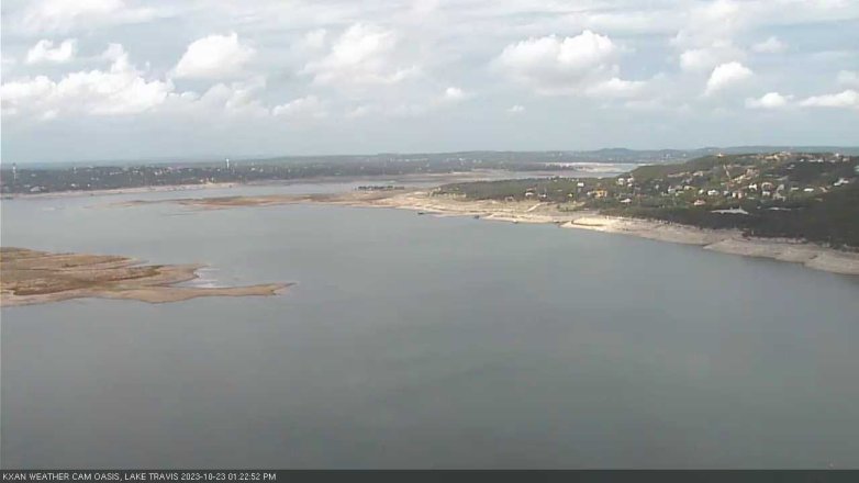 Lake Travis webcam, October 23, 2023 1:25 PM CT