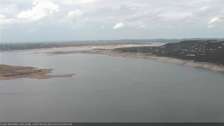 Lake Travis webcam, October 23, 2023 2:00 PM CT