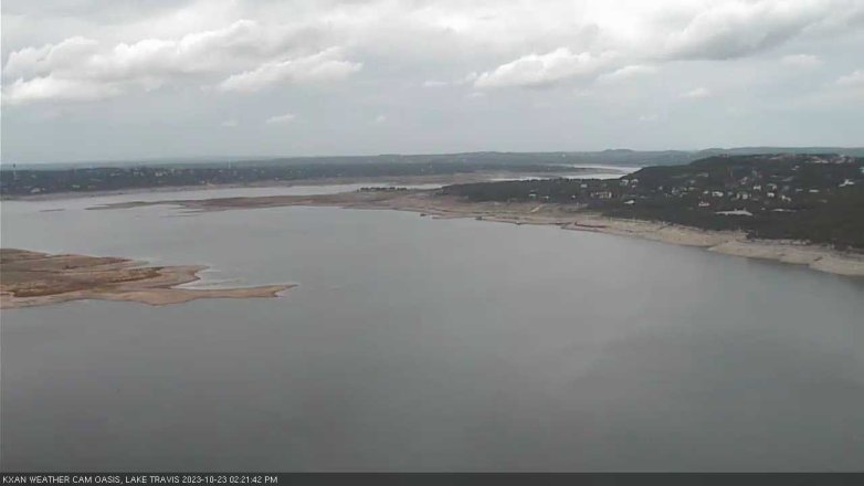 Lake Travis webcam, October 23, 2023 2:25 PM CT