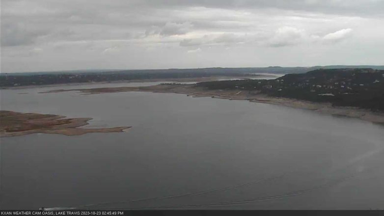 Lake Travis webcam, October 23, 2023 2:45 PM CT