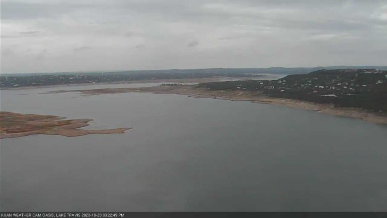 Lake Travis webcam, October 23, 2023 3:25 PM CT