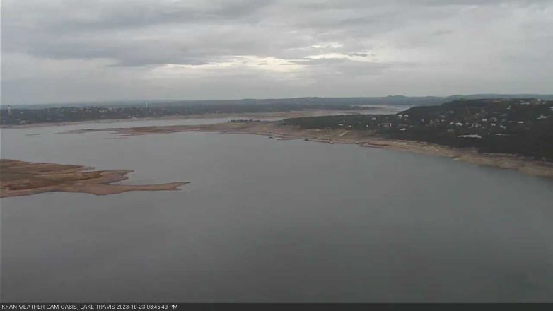 Lake Travis webcam, October 23, 2023 3:45 PM CT