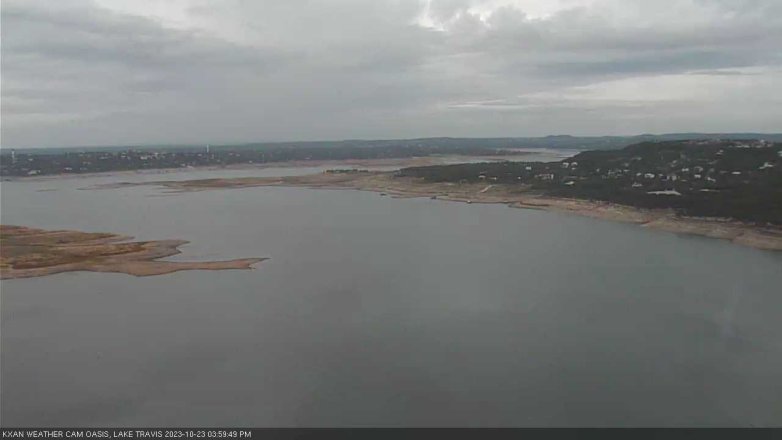 Lake Travis webcam, October 23, 2023 4:00 PM CT