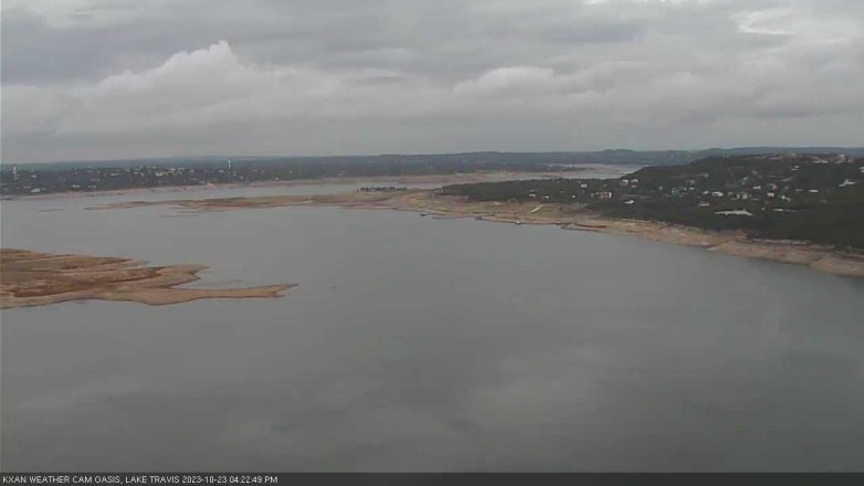 Lake Travis webcam, October 23, 2023 4:25 PM CT