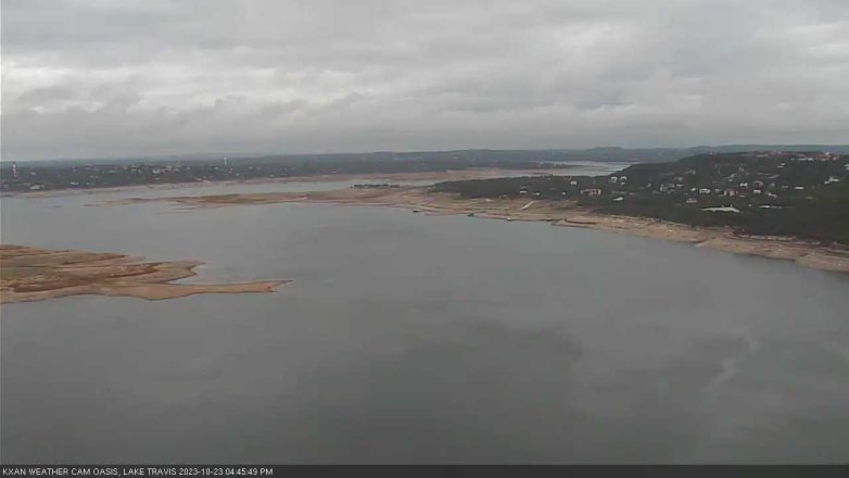 Lake Travis webcam, October 23, 2023 4:45 PM CT