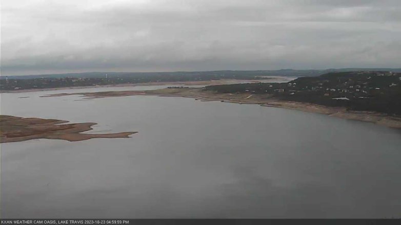 Lake Travis webcam, October 23, 2023 5:00 PM CT
