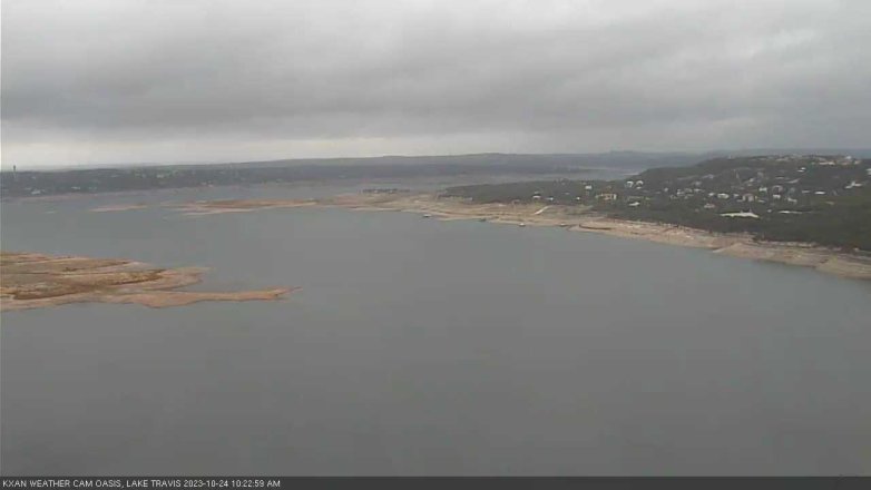 Lake Travis webcam, October 24, 2023 10:25 AM CT