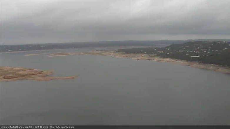 Lake Travis webcam, October 24, 2023 10:45 AM CT