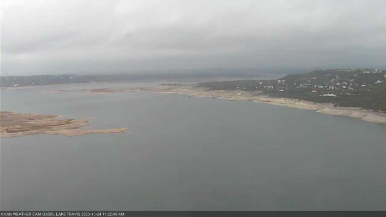Lake Travis webcam, October 24, 2023 11:25 AM CT