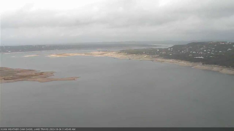 Lake Travis webcam, October 24, 2023 11:45 AM CT