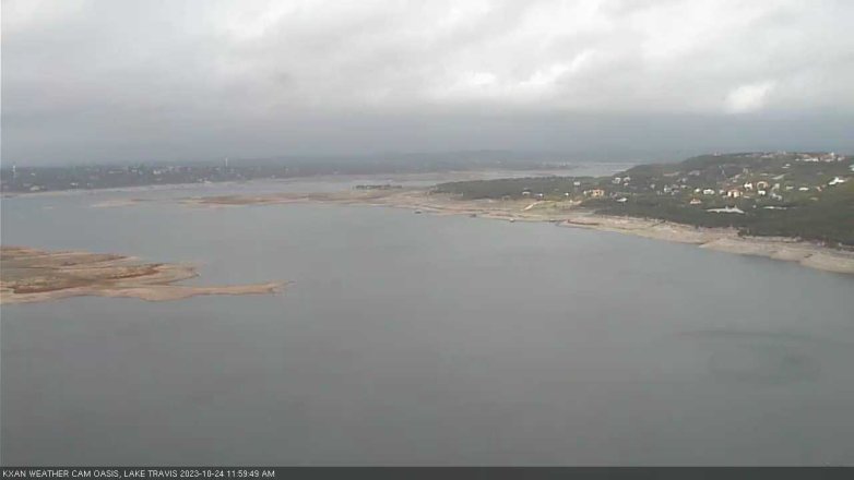 Lake Travis webcam, October 24, 2023 12:00 PM CT