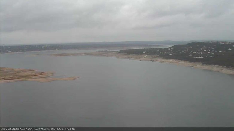 Lake Travis webcam, October 24, 2023 1:25 PM CT