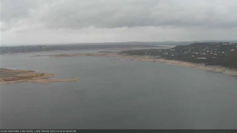 Lake Travis webcam, October 24, 2023 1:45 PM CT