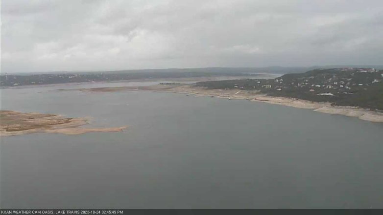 Lake Travis webcam, October 24, 2023 2:45 PM CT