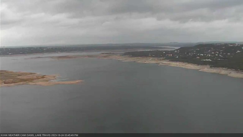 Lake Travis webcam, October 24, 2023 3:45 PM CT