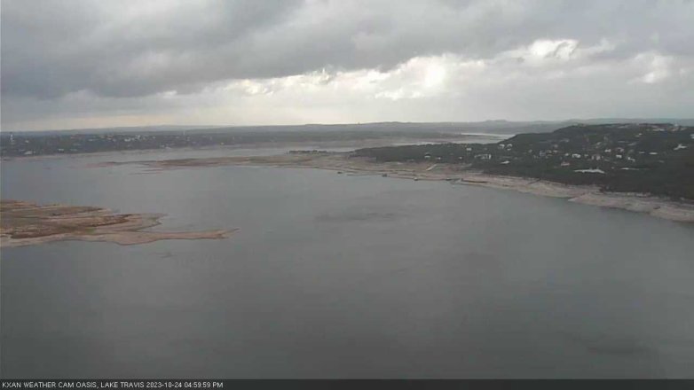 Lake Travis webcam, October 24, 2023 5:00 PM CT
