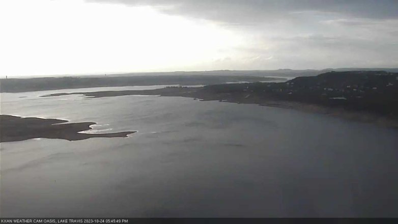 Lake Travis webcam, October 24, 2023 5:45 PM CT