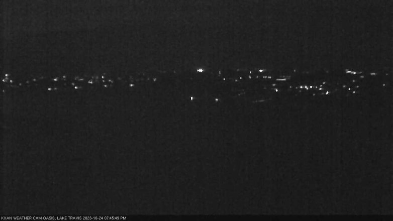 Lake Travis webcam, October 24, 2023 7:45 PM CT
