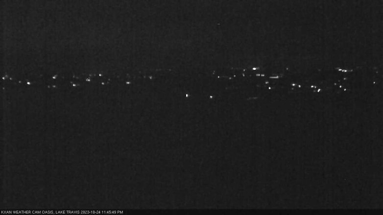 Lake Travis webcam, October 24, 2023 11:45 PM CT