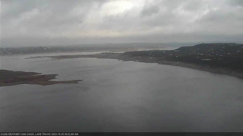 Lake Travis webcam, October 25, 2023 9:25 AM CT